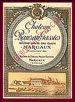 label-CH  Rauzan-Gassies